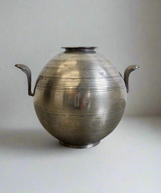 Pewter Vase by Sylvia Stave for C.G Hallberg, Sweden 1930