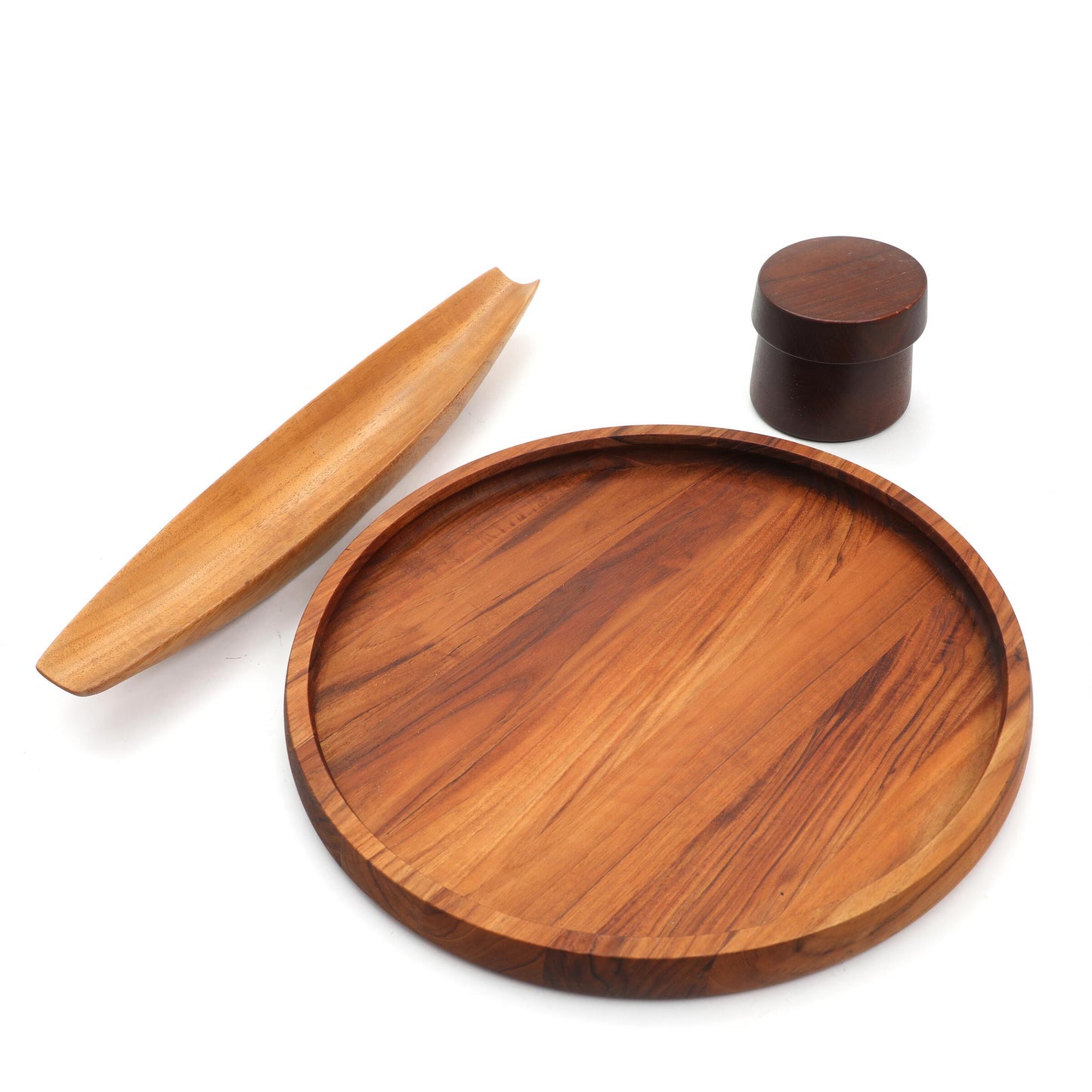 Long and Lean Teak Centerpiece, Denmark 1960s