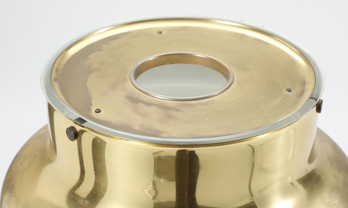 Bumling Brass Floor Lamp by Anders Pehrson, 1968