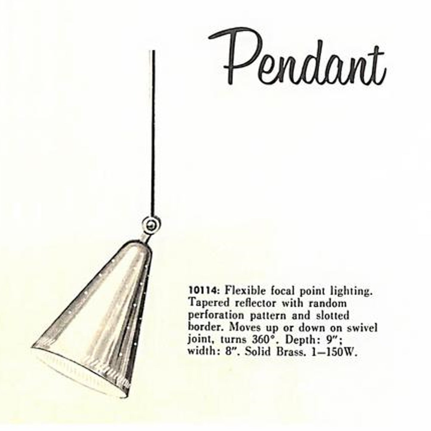 Finland House Pendant by Paavo Tynell