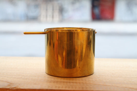 Arne Jacobsen Brass “Cylinda-line” Ashtray, 1967
