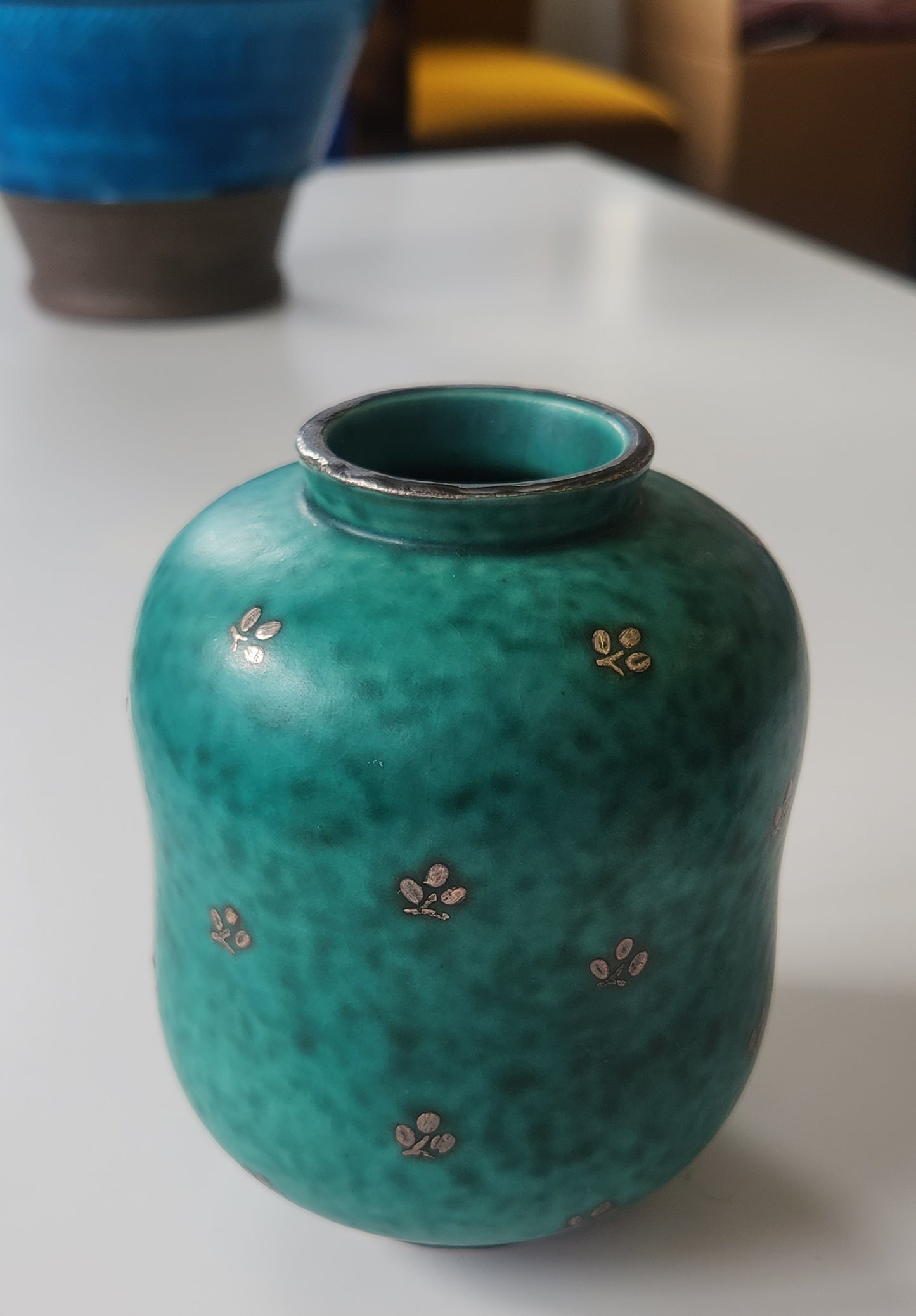 Argenta Stoneware Vase by Wilhelm Kåge, Sweden
