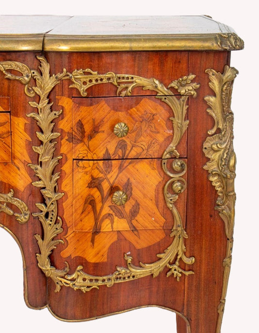 Incredible Louis XV Parquetry Vanity Table