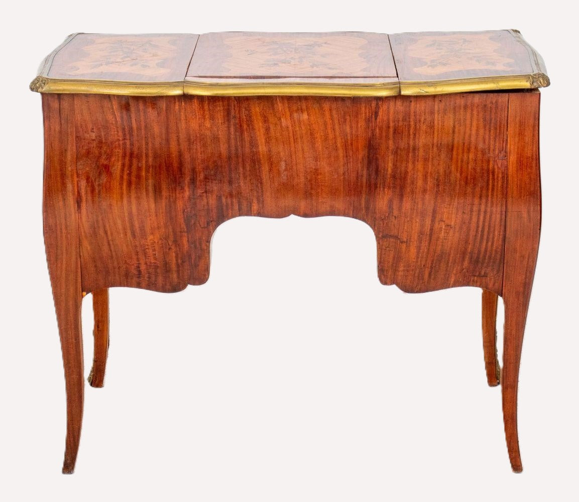 Incredible Louis XV Parquetry Vanity Table