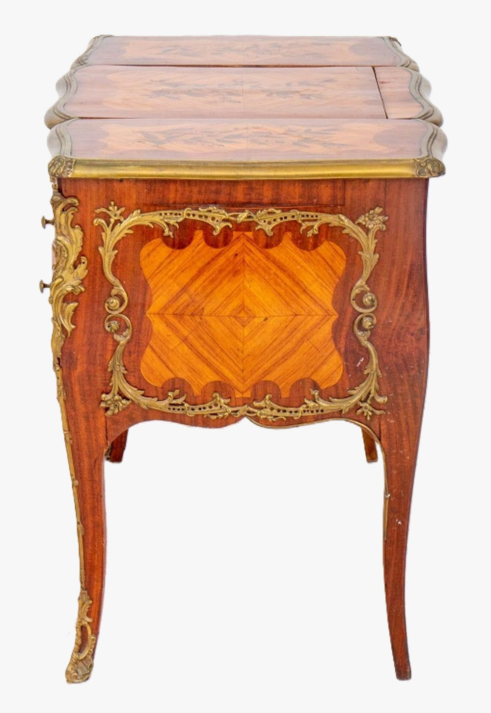 Incredible Louis XV Parquetry Vanity Table