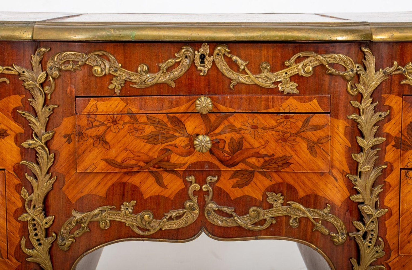 Incredible Louis XV Parquetry Vanity Table