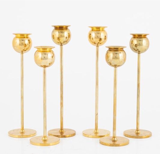 Pierre Forssell "Tulpan" Candlesticks