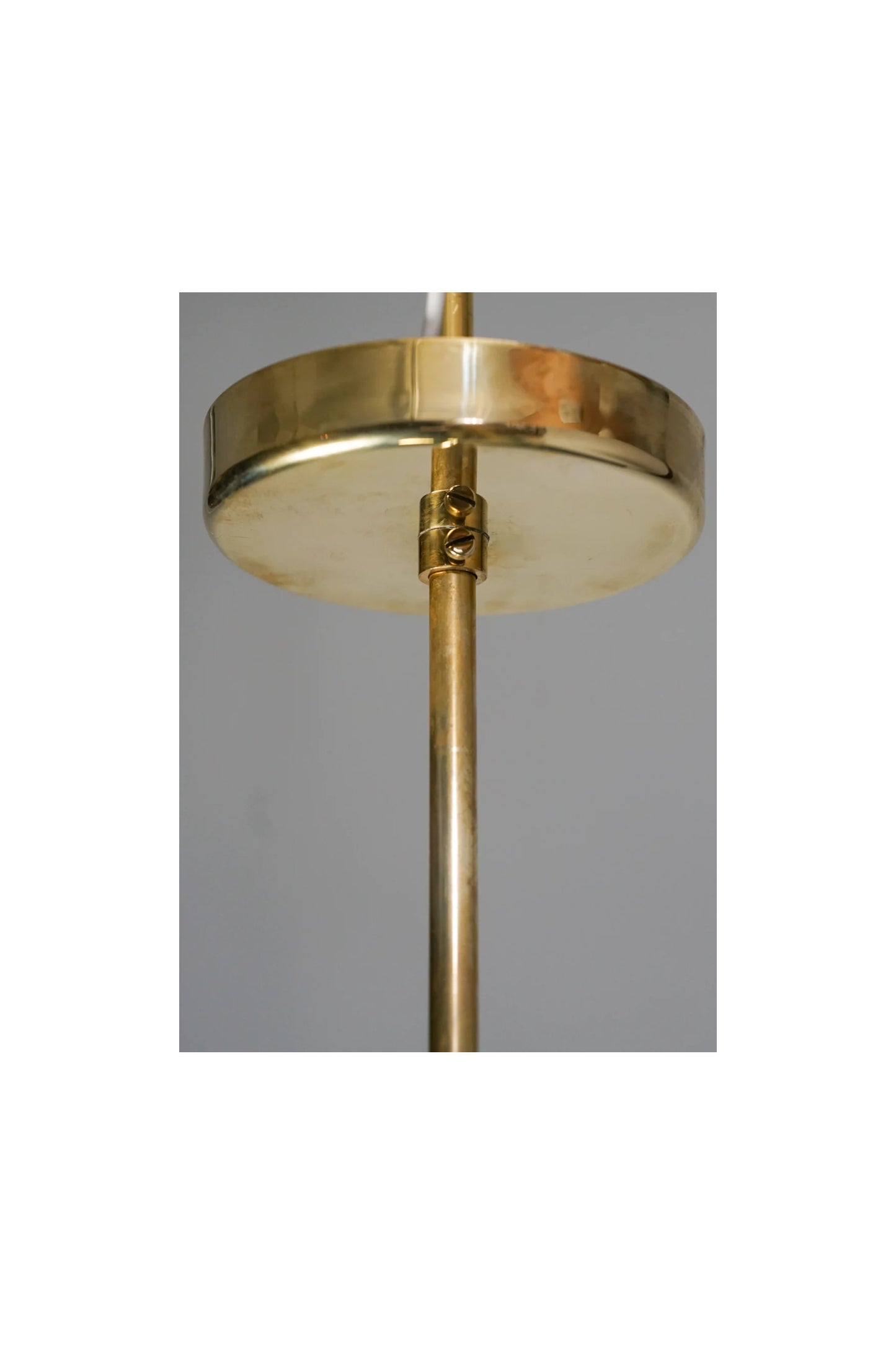 Brass Pendant Lamp by Paavo Tynell