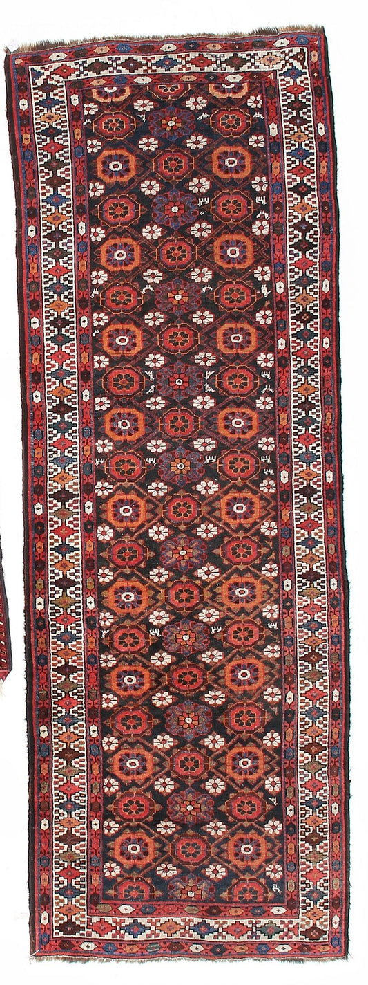 Semi-antique Varamin Persian rug, 1940s