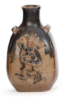 Bode Willumsen Stonewear Vase with Bas-Relief