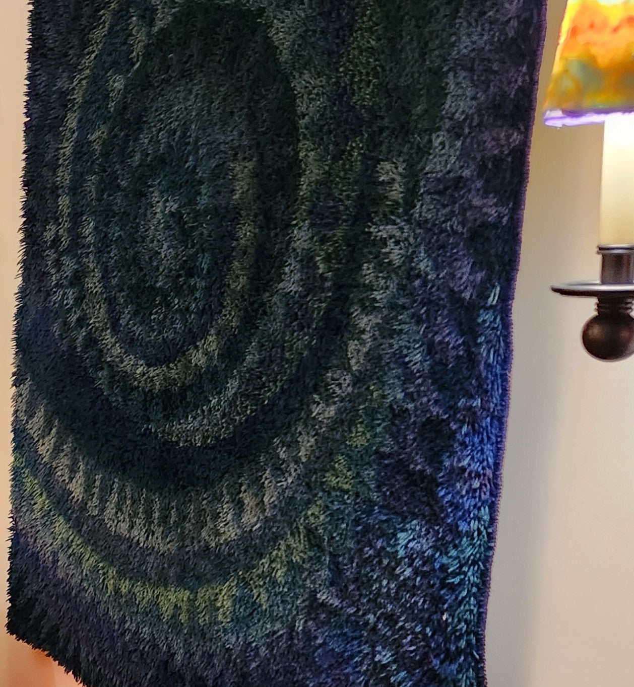 Marjatta Metsovaara Rya Rug 1960s Pop Art Carpet