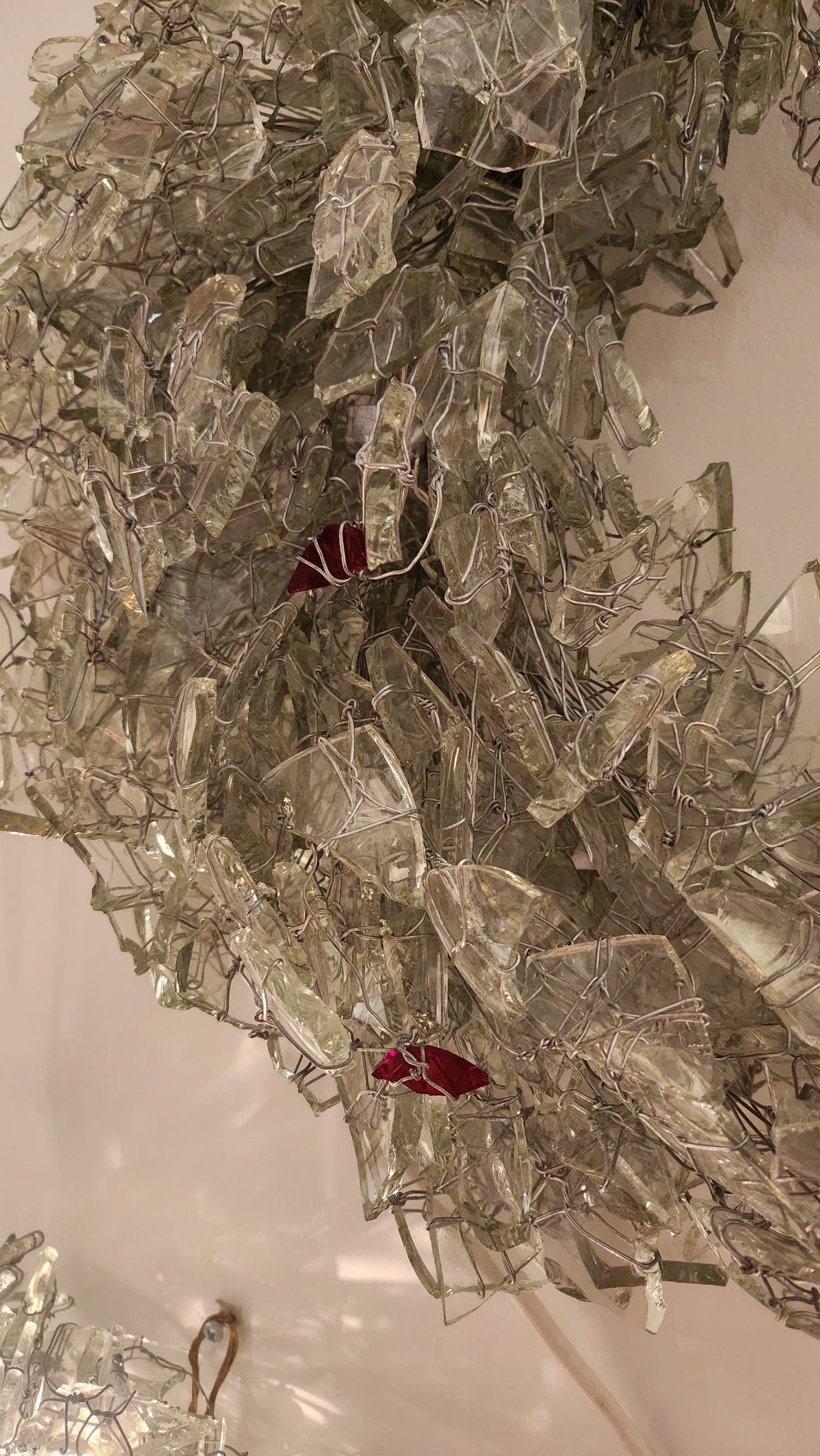 Deborah Thomas "Forest Breeze" Wall Lamps