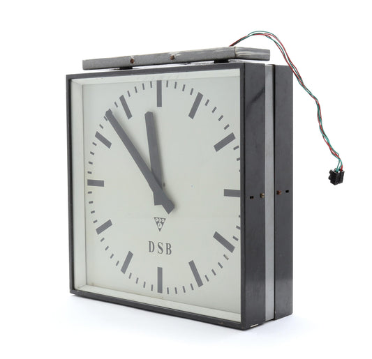 20th Century Danish Train Station Clock