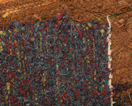 Finnish Reversible Rag Rug Carpet, 1976
