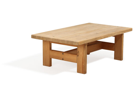 A Scandinavian Solid Pine Coffee Table - ON SALE!