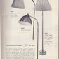 SOLD! Lisa Johansson-Pape Faux Leather Wrapped Floor Lamp, 1951