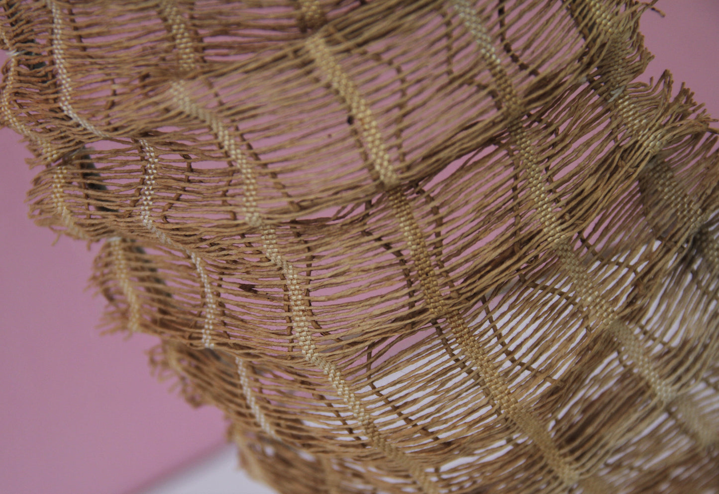 Lisa Johansson-Pape Woven Paper Ceiling Lamp - SOLD