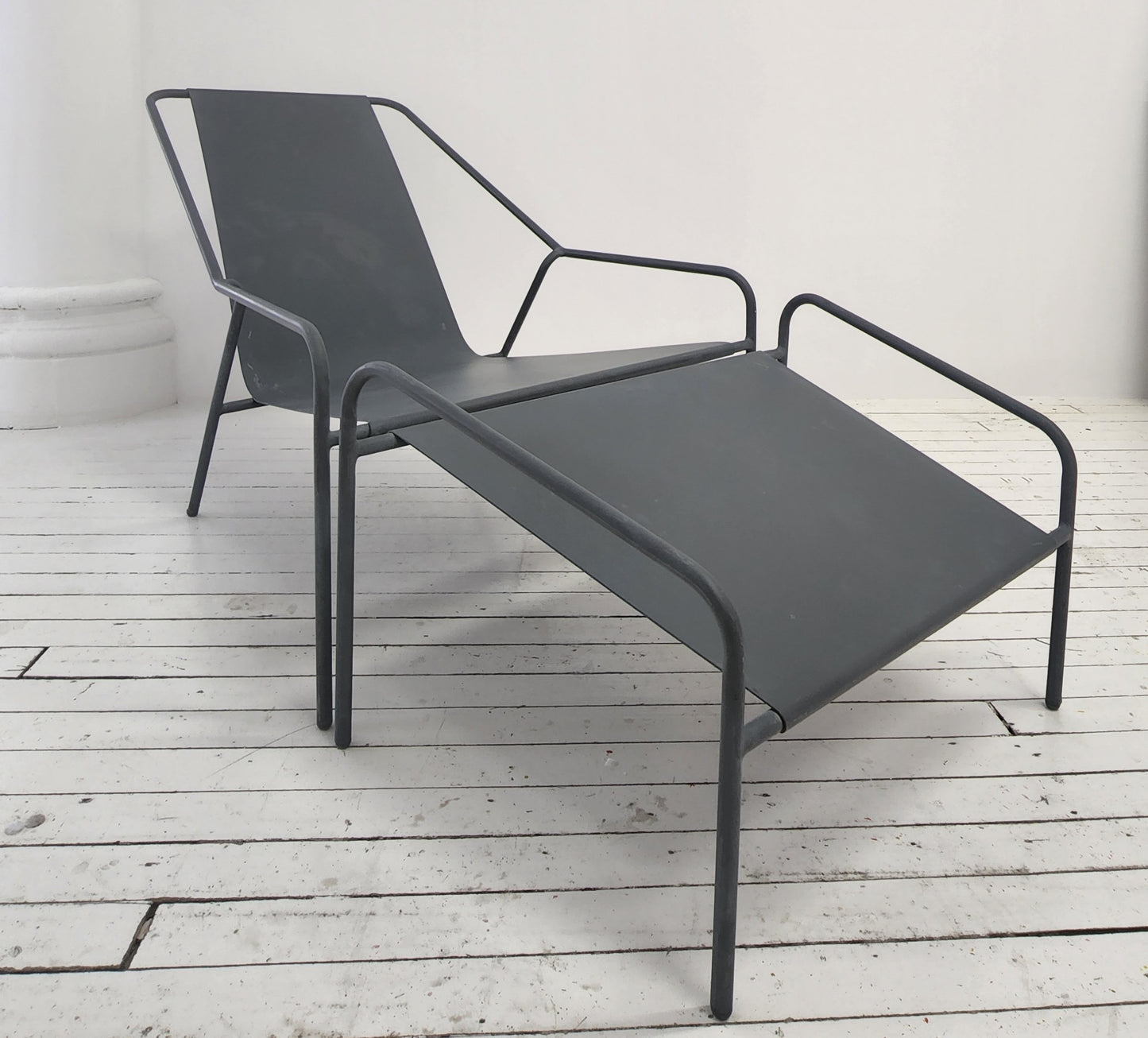 Totally Tubular Outdoor Lounge Chair + Ottoman Sets