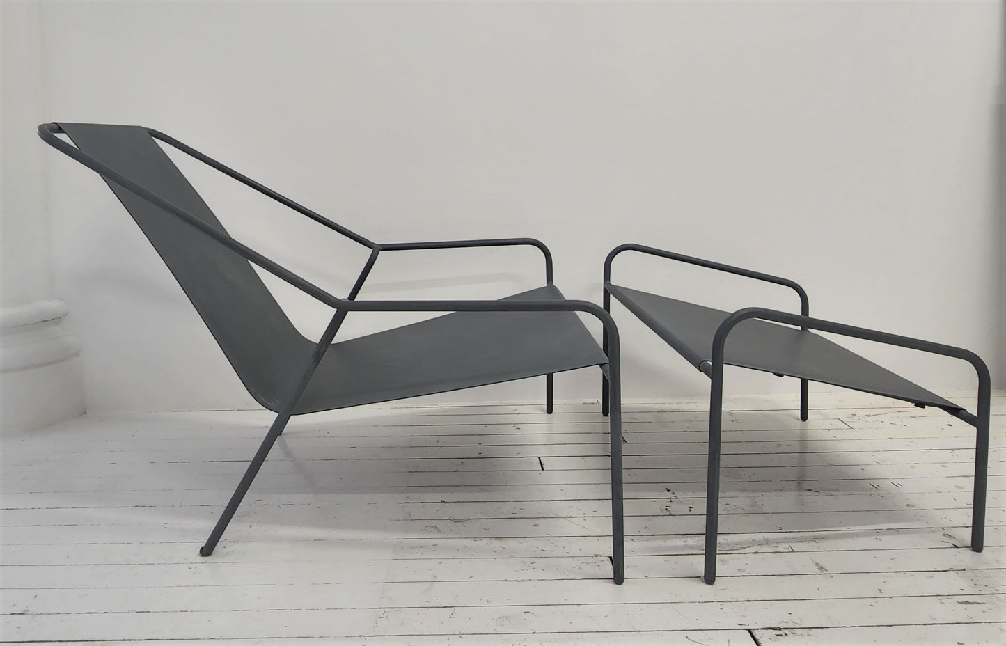 Totally Tubular Outdoor Lounge Chair + Ottoman Sets