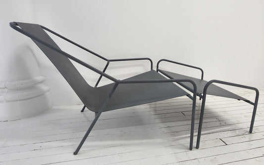 Totally Tubular Outdoor Lounge Chair + Ottoman Sets