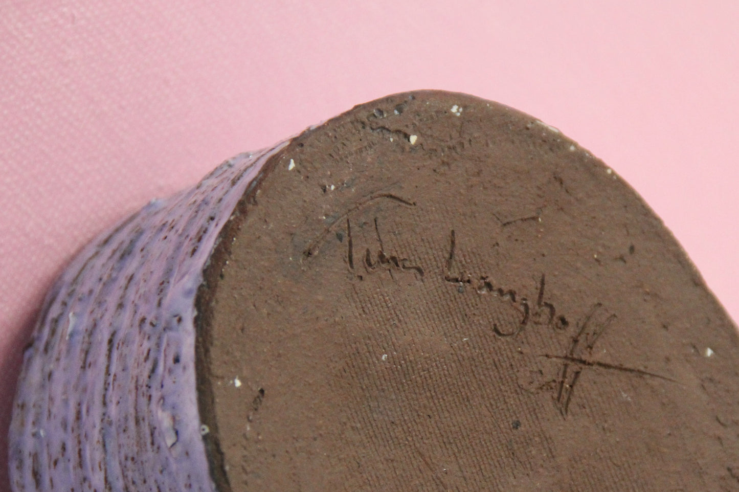 Tina Langhoff Stoneware Lidded Container