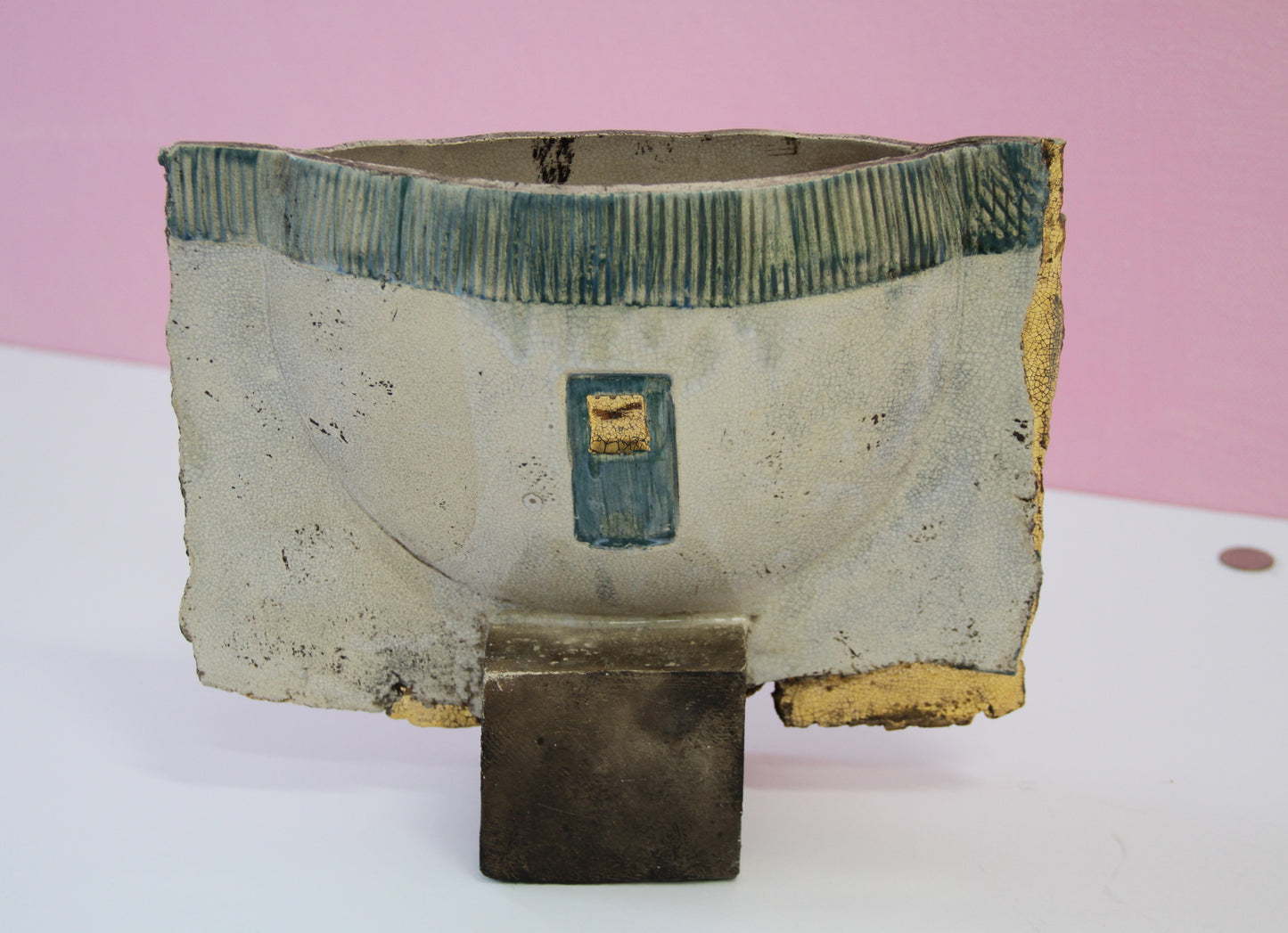 Ulla Hansen Sculptural Ceramic Vase - SOLD!