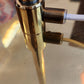 Danish Brass Floor Lamp, 1960s