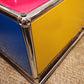 Vintage USM Low Cabinet with Primary Colors