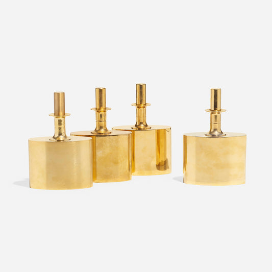 Pierre Forsell 24K Gold Plated Brass Decanter