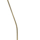 Danish Brass Floor Lamp, 1960s