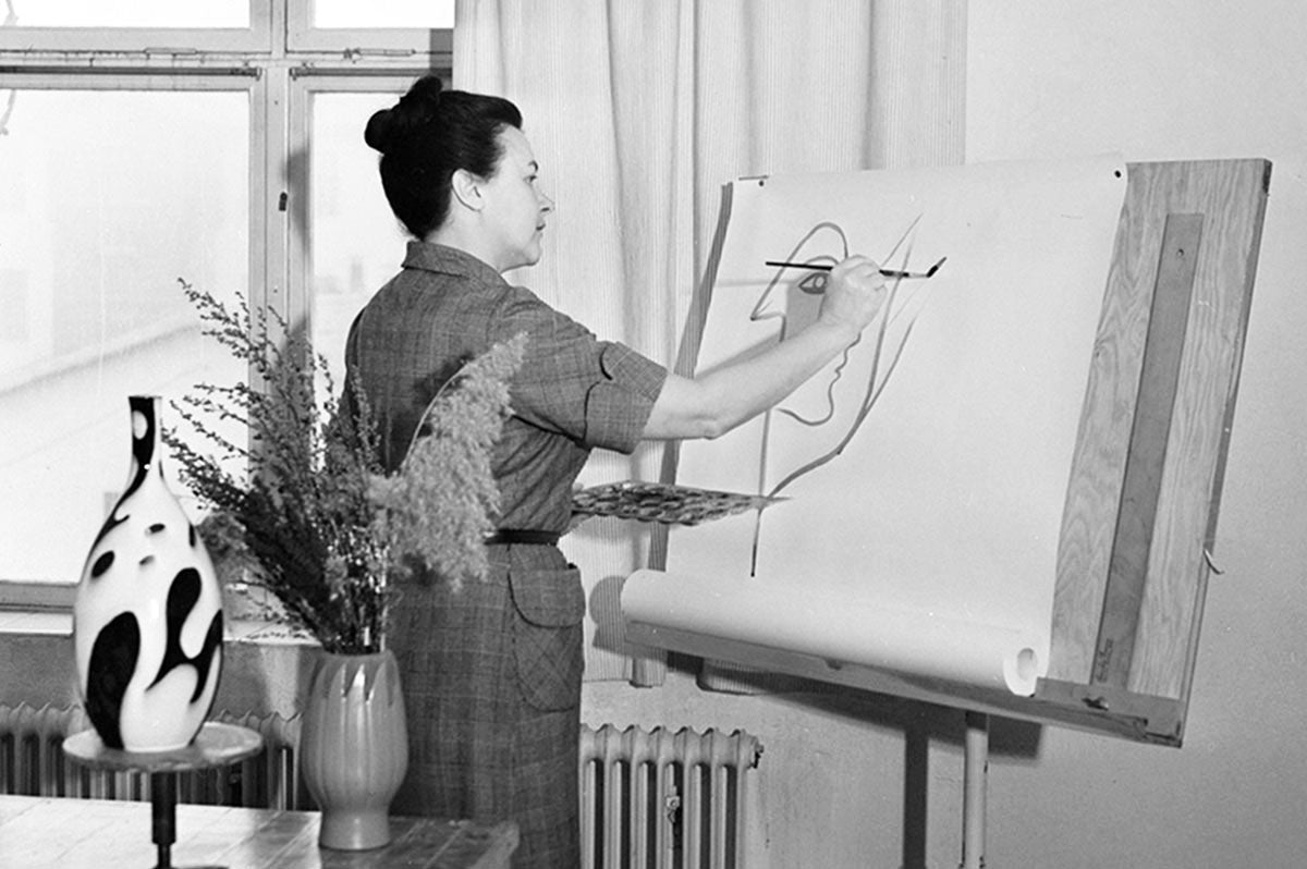 Anna-Lisa Thomson 282 Vase, Sweden 1942