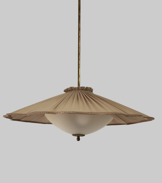 Gunnel Nyman Pendant with Silk Shade