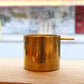 Arne Jacobsen Brass “Cylinda-line” Ashtray, 1967