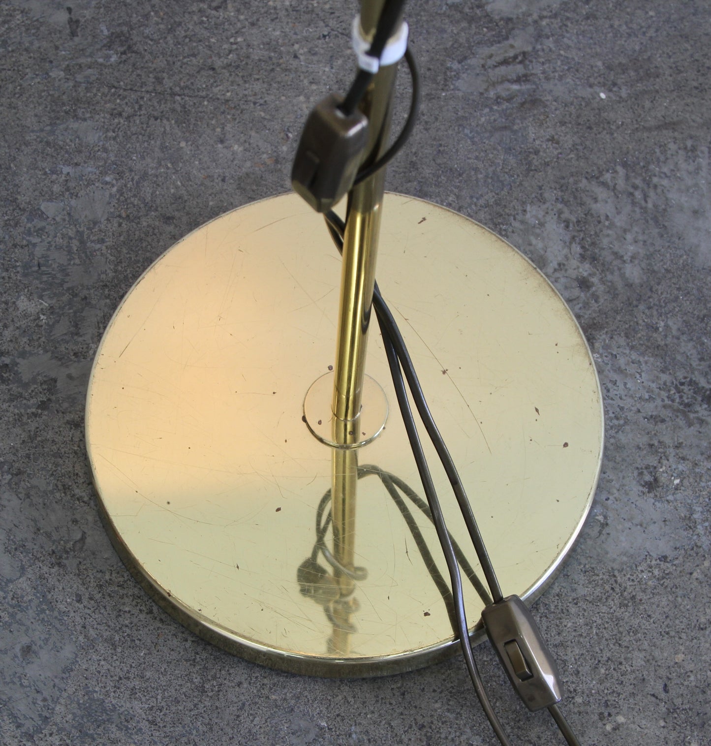 Hans-Agne Jakobsson Brass Floor Lamp, 1970 - spring sale!