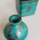 Argenta Stoneware: Vase & Box by Wilhelm Kåge, Sweden