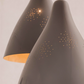 Lisa Johansson-Pape 4-Lamp Ceiling Light with Brass Canopy