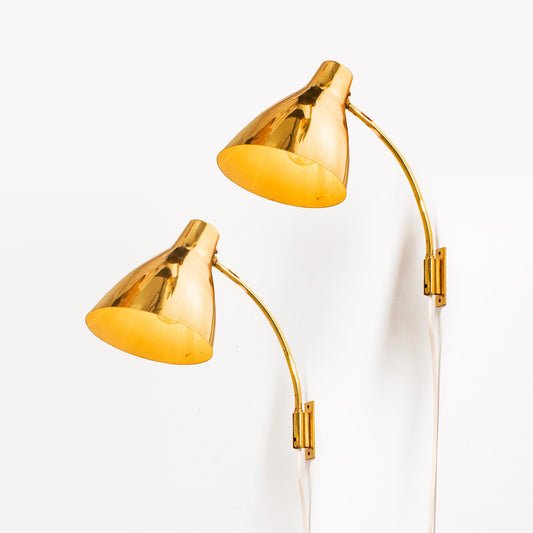 3055 Wall Lamps by Lisa Johansson-Pape, Orno 1951