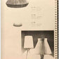 Incredibly Rare Hand-Painted Glass Lamp by Lisa Johansson-Pape, 1957