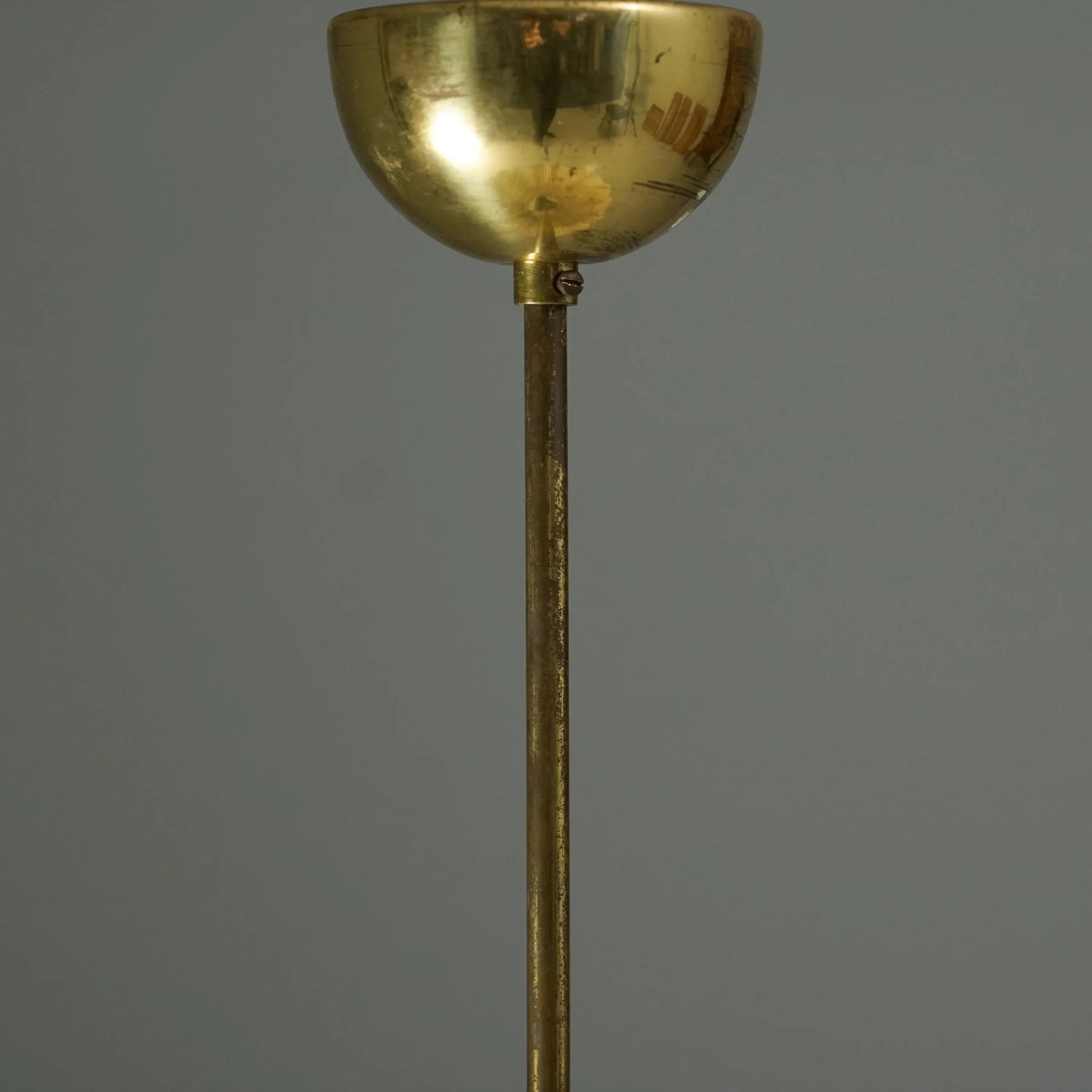 Gunnel Nyman Pendant with Silk Shade, Idman 1940s