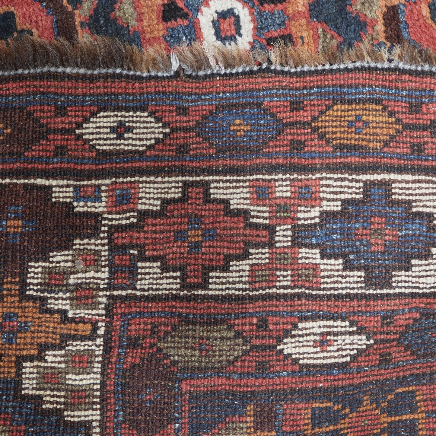 Semi-antique Varamin Persian rug, 1940s