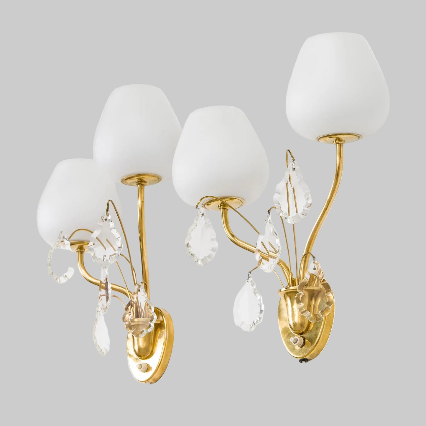 Charming Wall Lamps by Valinte Oy, Finland 1950s