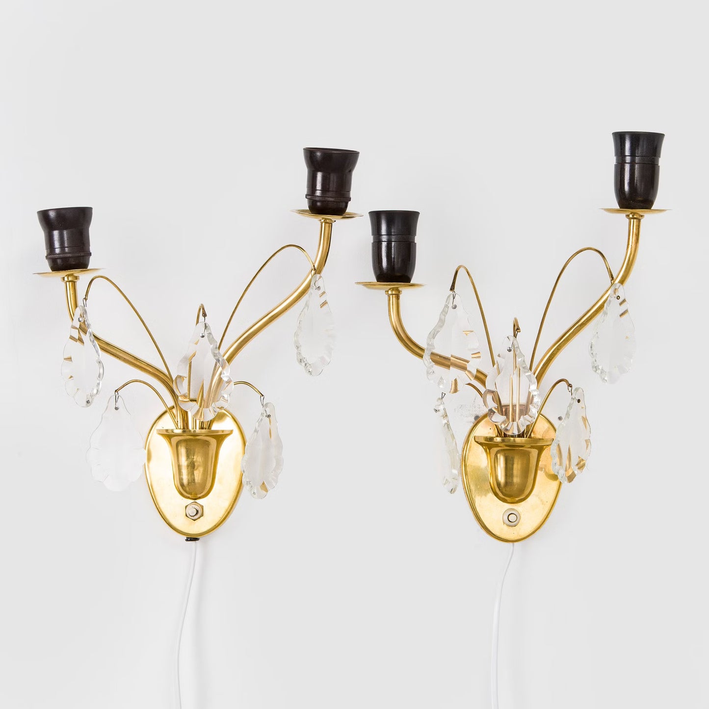 Charming Wall Lamps by Valinte Oy, Finland 1950s
