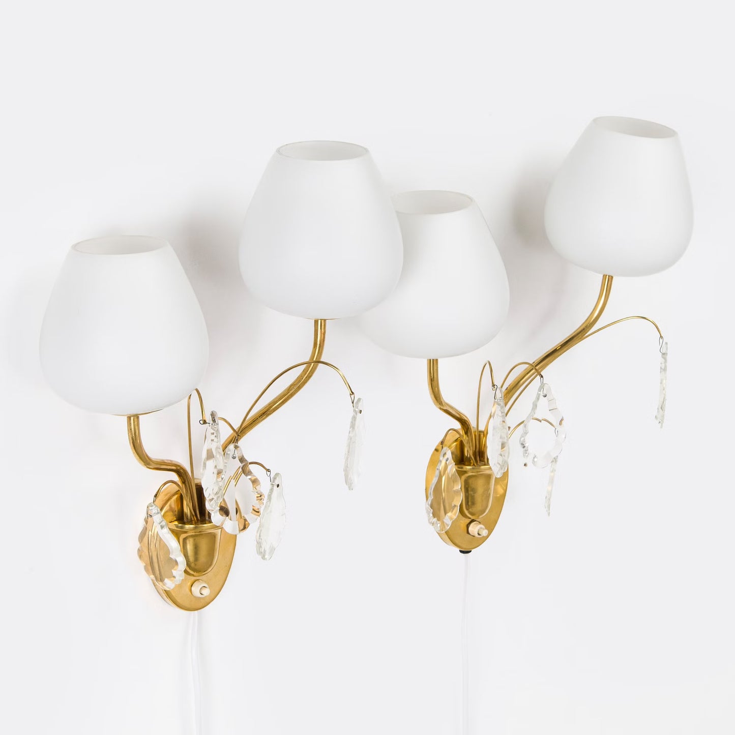 Charming Wall Lamps by Valinte Oy, Finland 1950s