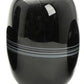 Michael Bang Glass Vase with Milk Glass Detail