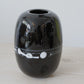 Michael Bang Glass Vase with Milk Glass Detail