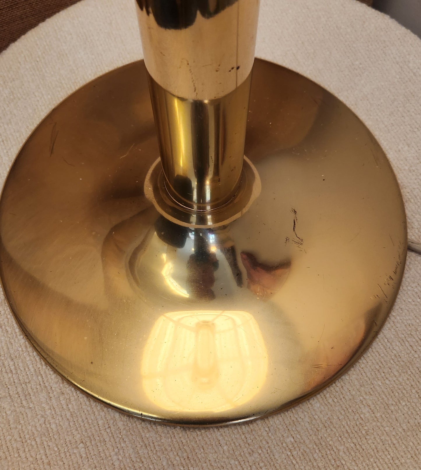 Bumling Brass Floor Lamp by Anders Pehrson, 1968