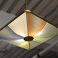 Fontana Arte Pendant with Colorful Painted Glass