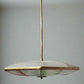 Fontana Arte Pendant with Colorful Painted Glass