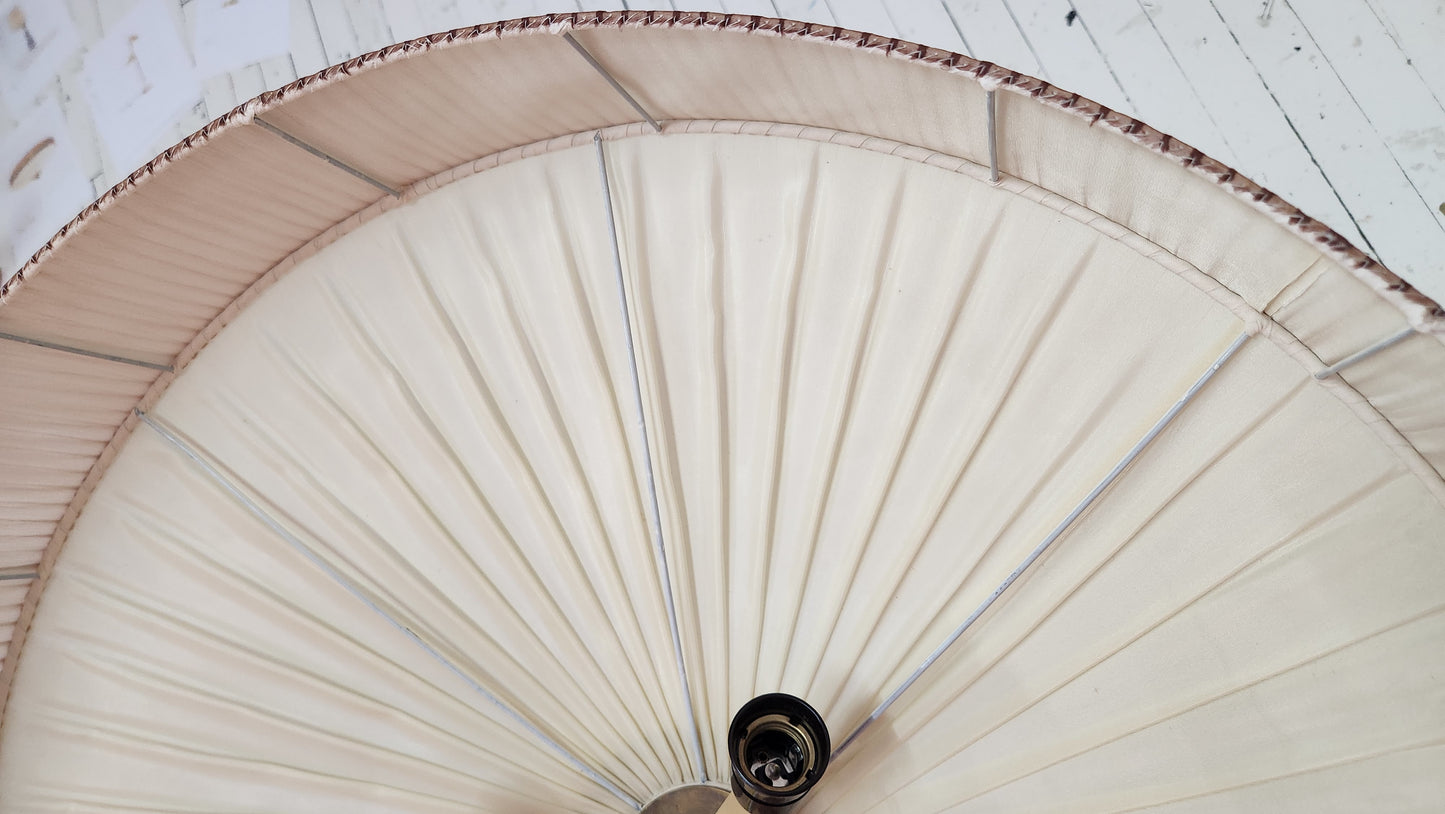 Itsu Pleated Silk Ceiling Lamp