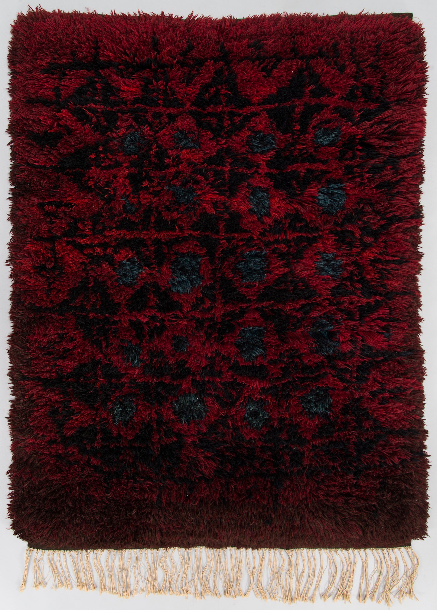 Kirsti Ilvessalo: Finnish Ryijy Rug 1957.